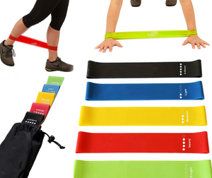 Resistance Loop Bands (5 Bands in each order) 12 x 2 1/2 – The Back Pedal